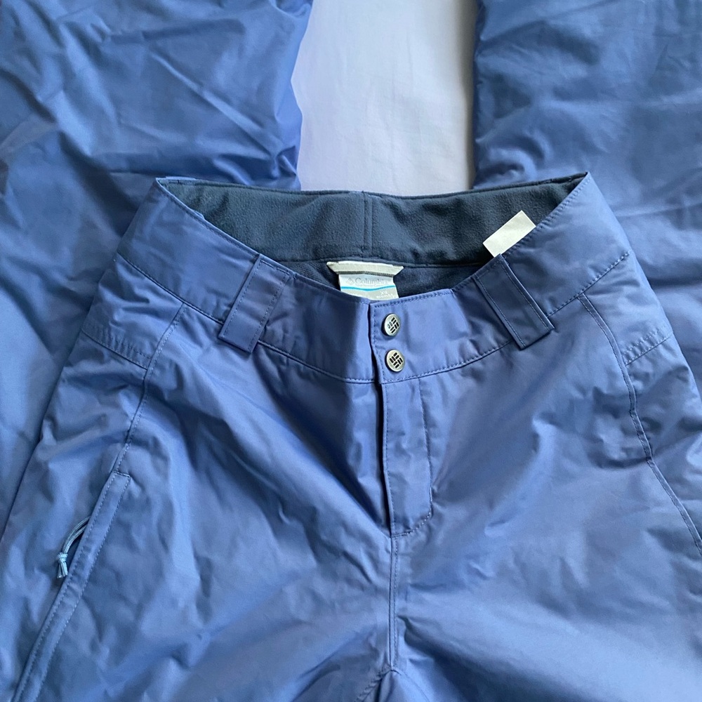 Blue Ski Pants